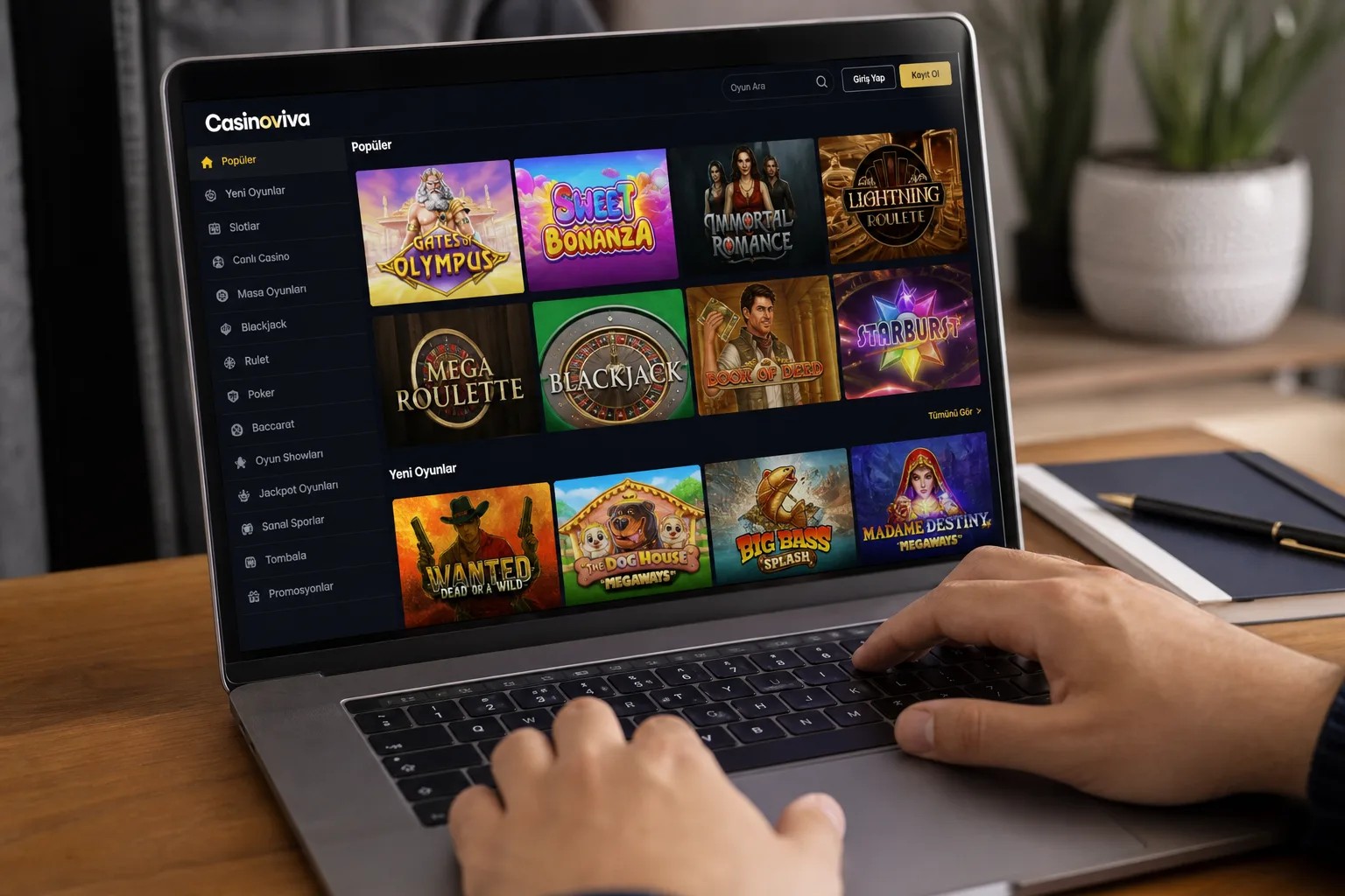 Casinoviva Casino Oyun Kategorileri